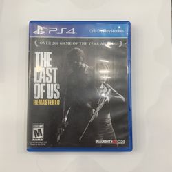 The Last Of Us Remastered PS4