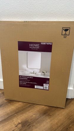Framed Vanity Mirror