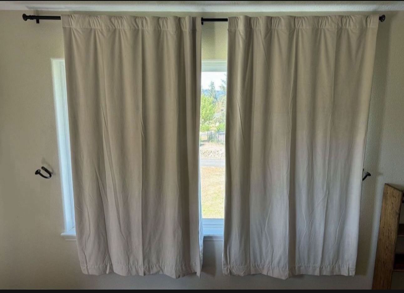 Hackney Velvet Solid Blackout Rod Pocket Single Curtain Panel by Astoria Grand Qty: 4 Size: 50" W x 84" L