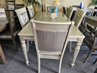 Brand new champange dining set