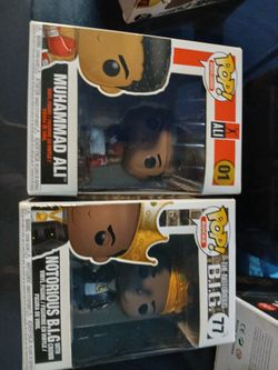 10 POP Figures New Biggie  Ali Prince 