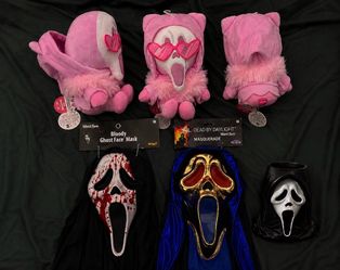 🔥 Ghost Face Collector Bundle – Plushes, Masks & Horror Head – $100 🔥