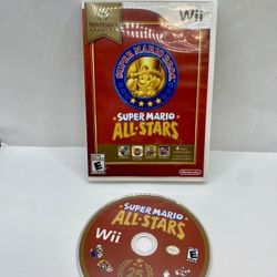 Super Mario All Stars (Nintendo Wii, 2010) NO MANUAL Tested Working Authentic 