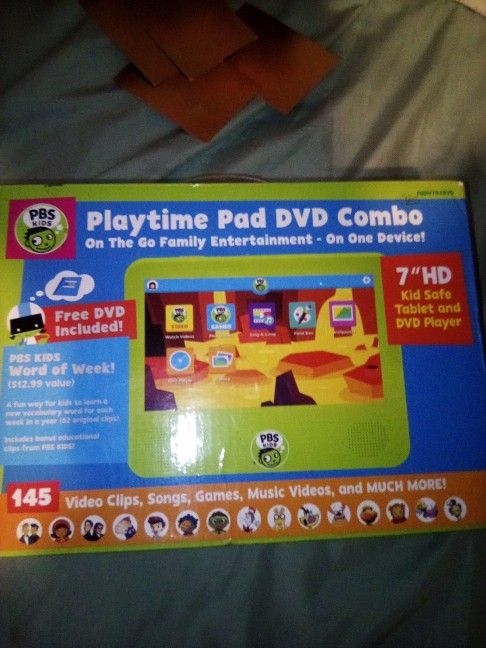 PBS Kids Playtime Pad DVD Combo
