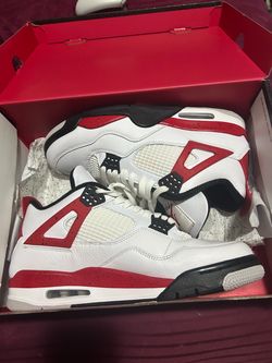 Jordan 4 Red cement (size 10)