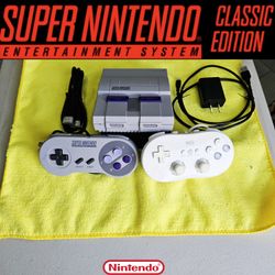 Nintendo SNES Classic Edition with Many Games Installed!!!!