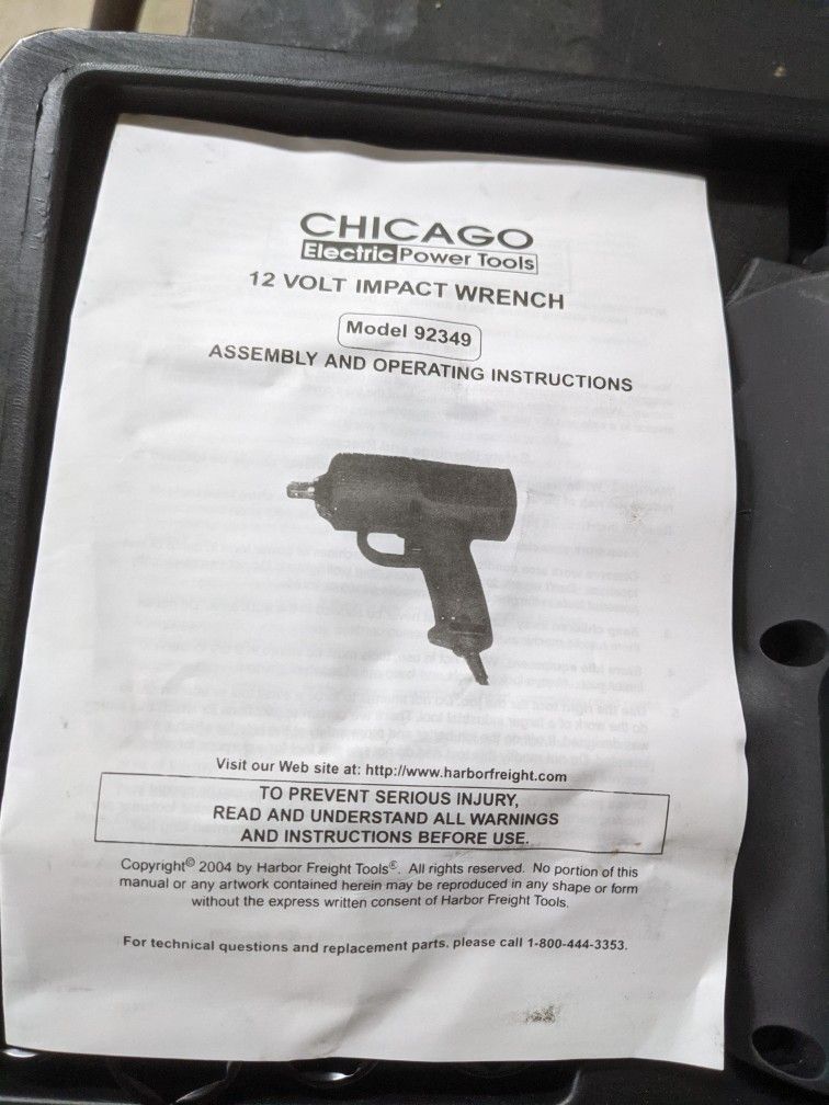 12V Impact Gun
