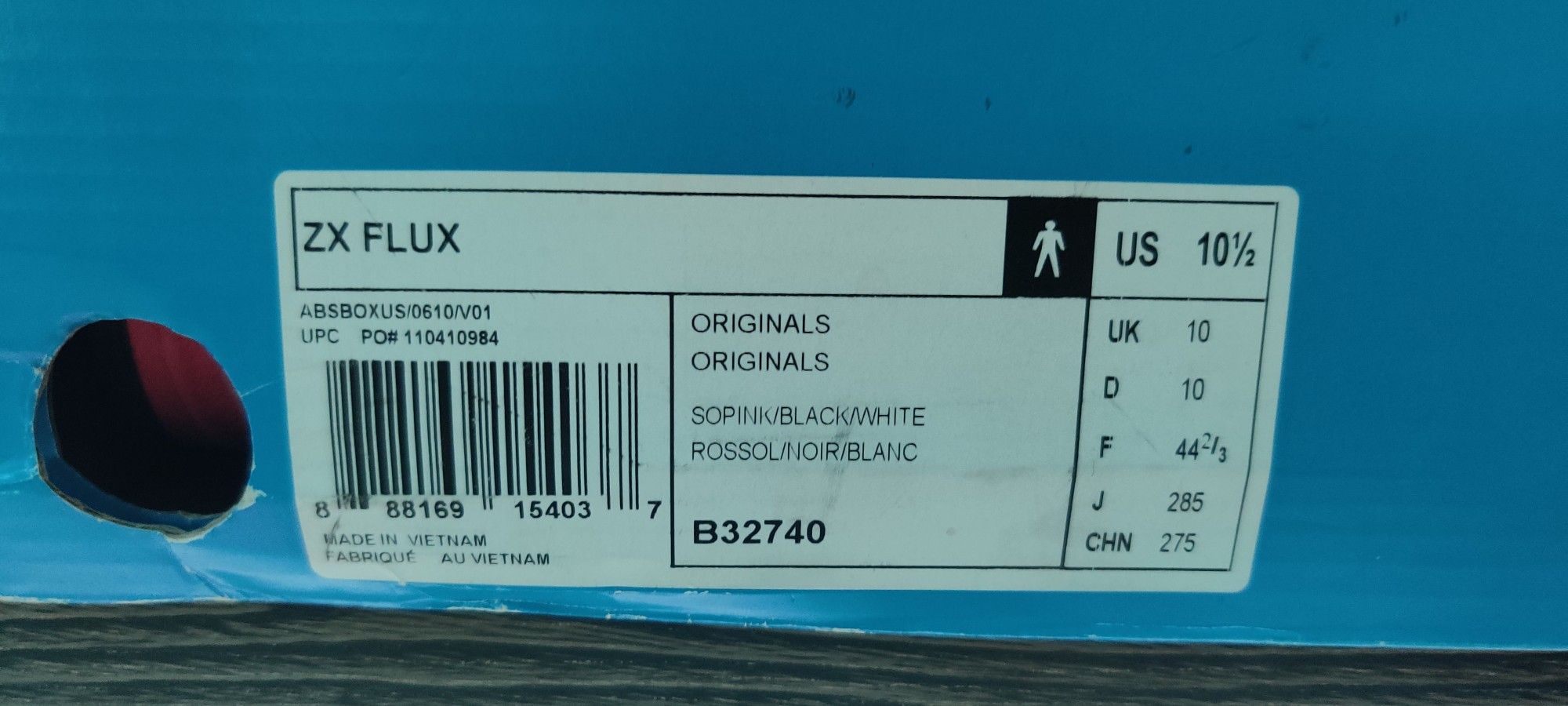 とと Adidas ZX Flux 10.5