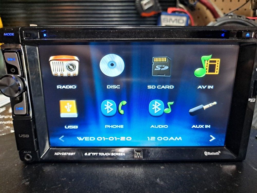 Dual Electronics XDVD276BT 6.2" Touchscreen Car Stereo DVD 