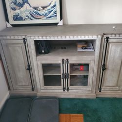 Grey TV Stand
