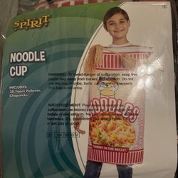 Noodle Cup Halloween 🎃 costume
