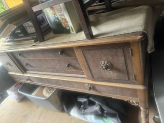 antique hutch