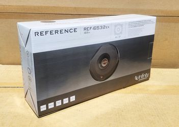 Infinity Reference Car Speakers 1 Set 6 1/2" 2-Way Coaxial Speaker System 165 Watts REF-6532EX 🚨 Payment Options Available 🚨 No Credit Needed 🚨