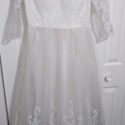 Wedding Dress: New with tags $25