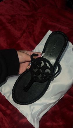 Black sparkly tory burch