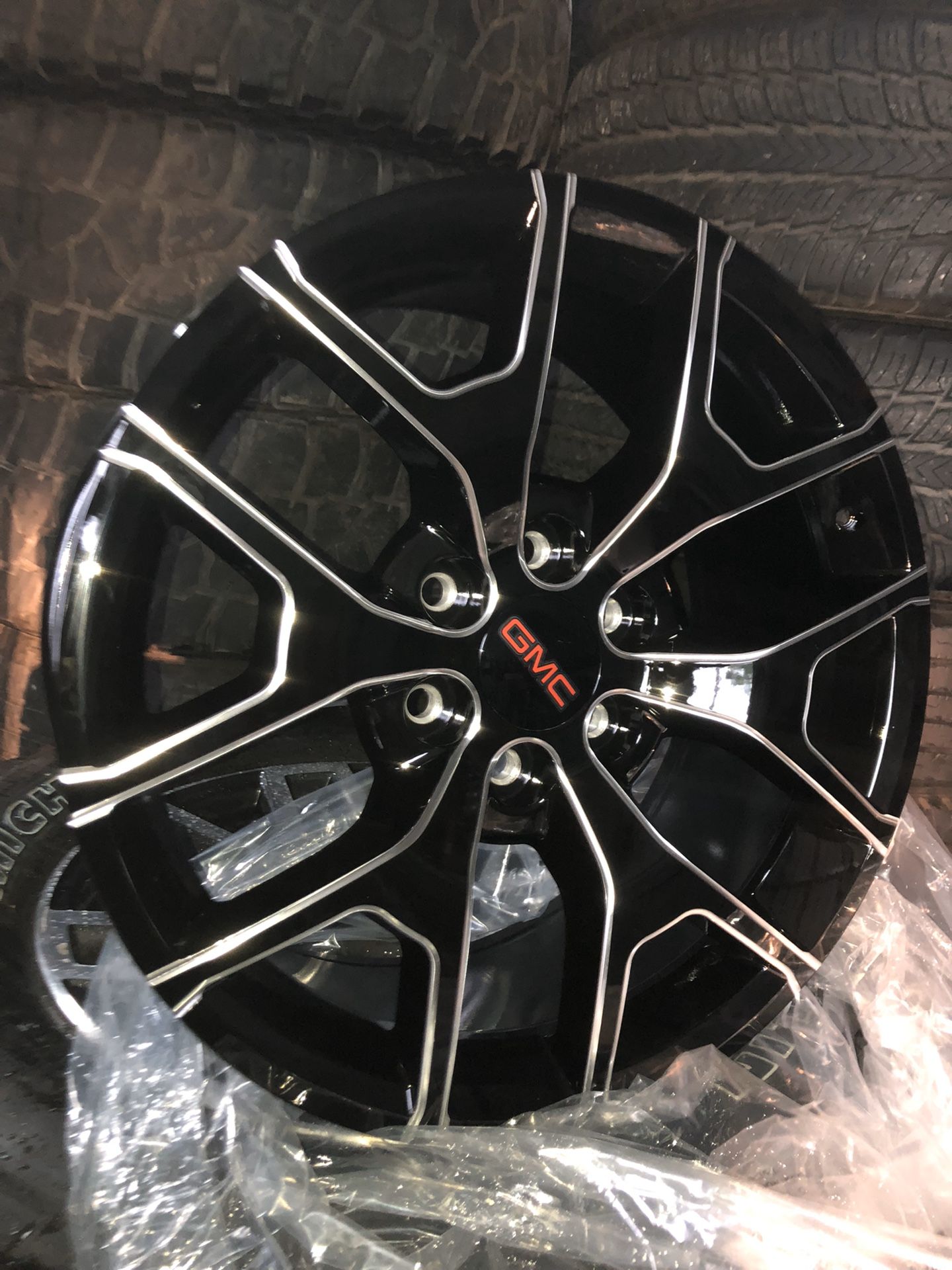 Brand new 20” Rims ! 20 Honey Comb Black And Milled Wheels No Tires 2019 Chevrolet 2018 Silverado 2017 Tahoe 2016 GMC 2015 Sierra 2014 Yukon suburban