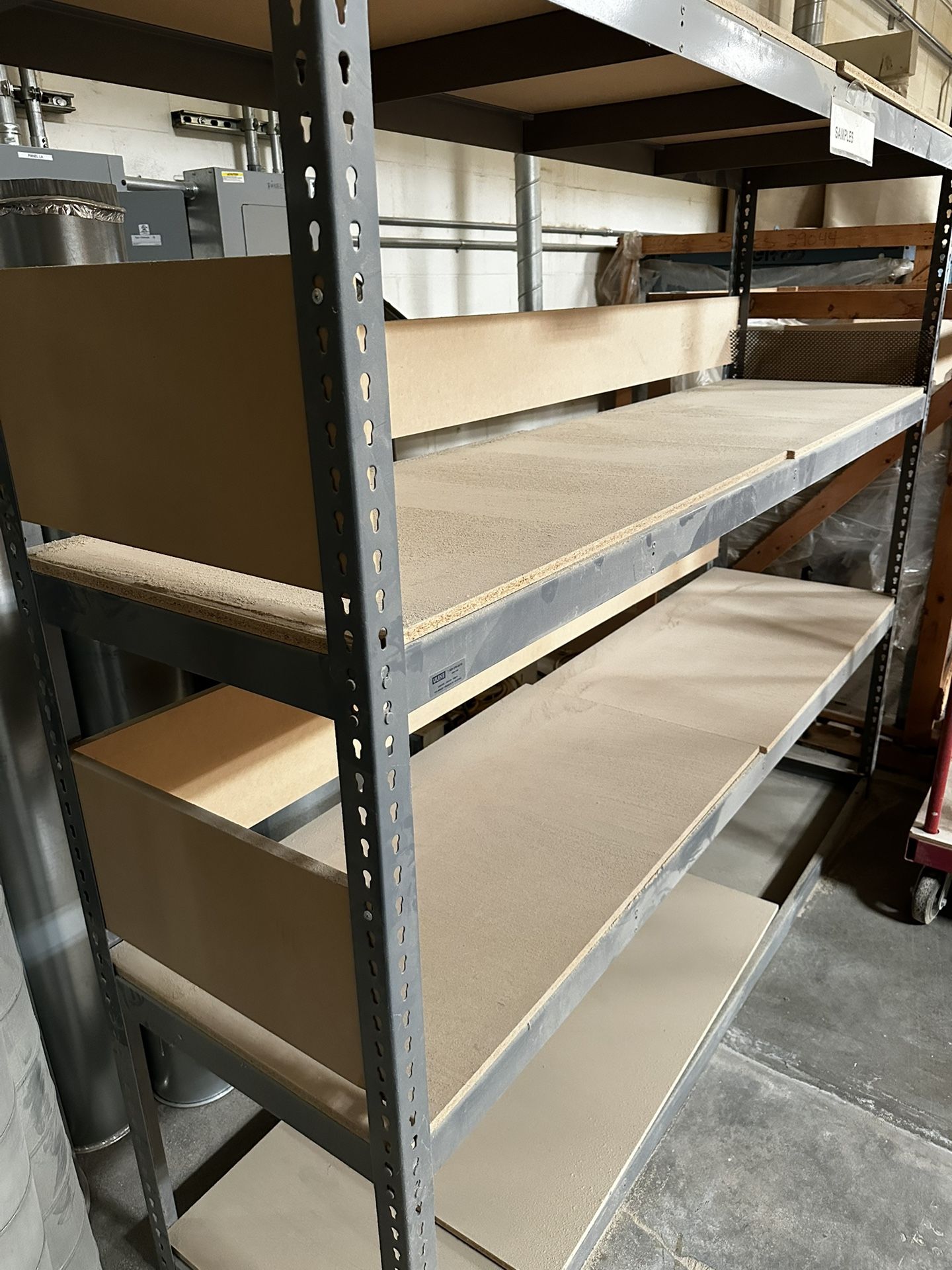 8’ Adjustable Metal Shelving