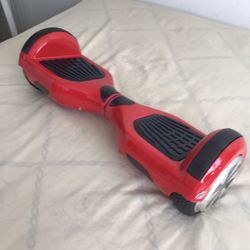 Brand New Two Wheels Electric Self Balancing Hover Board Bluetooth Remote Control Led Lights Samsung Cells Battery Red