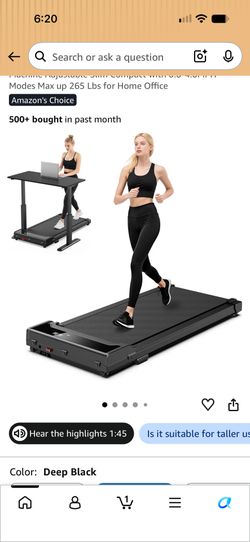 Treadmill Walking Pad / Caminadora (New)