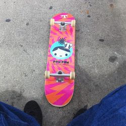 Pom Pom Skateboard