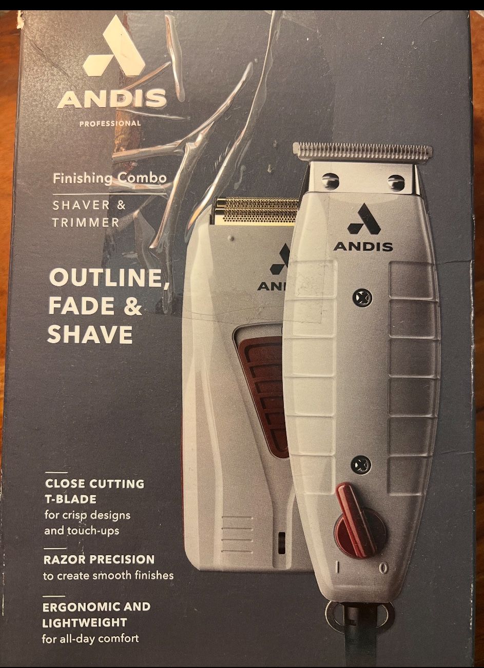 ANDIS T-outliner And Foil Shaver *NEW*