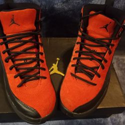Jordan 12 "Reverse Flu Game" Size 7y