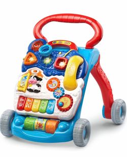 VTech Sit-to-Stand kids children Learning Blue