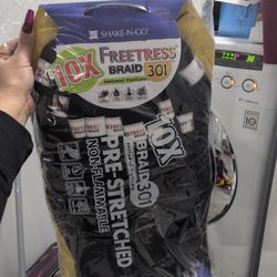 10x Freetress Braiding Hair Shake N Go 