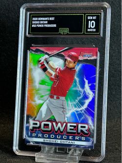 2020 Bowman’s Best 🔥 Shohei Ohtani 🔥 Power Producers GMA 10 💎 Mint - Angels / Los Angeles Dodgers