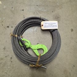 3/8 fibercore winch cable 75ft
