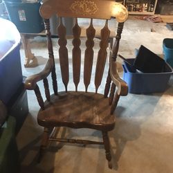 Wooden Rocking Chair