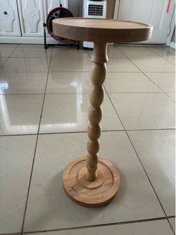Round Wood Coffee Table …