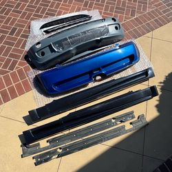 R53 Mini JCW Aero Bodykit - Bumpers Side Skirts - 2002 to 2006