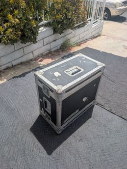 ASCASE 6U Heavy-Duty ATA Flight Road Case – 22" Deep Pro Audio Rack with Rails