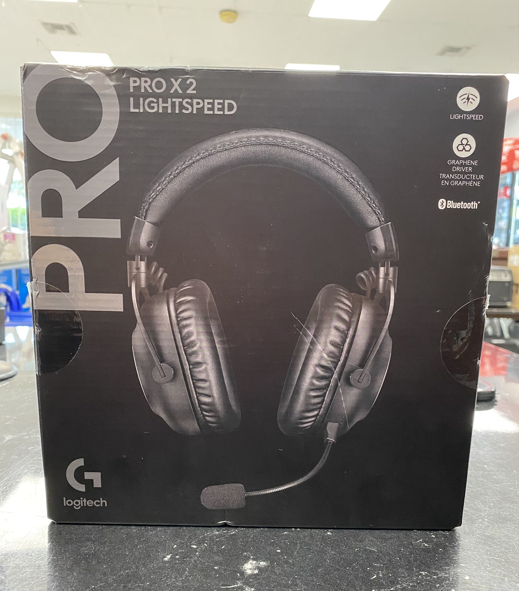 Logitech G PRO X 2 Lightspeed Wireless Gaming Headset: Wireless Gaming Headphones with Mic