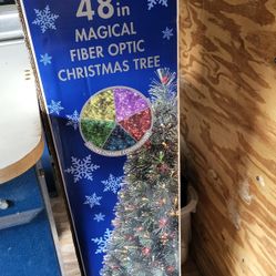 48in Fiber Optic Christmas Tree