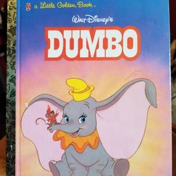 Little Golden Book - Walt Disney's DUMBO - 1998 1st Edition
