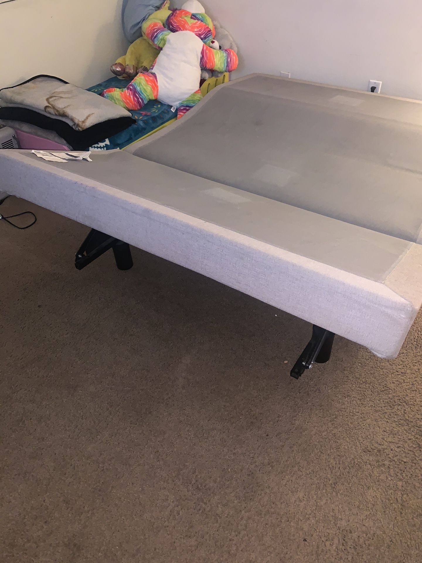 Bed frame only queen size