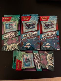 Pokemon knock out collection  all 4