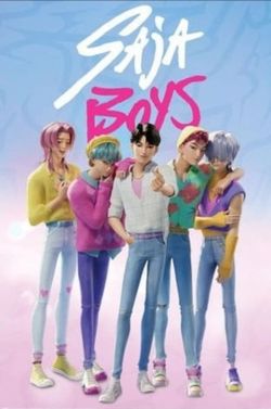 KPop Demon Hunters Boys Wall Poster 24"x36"