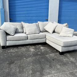 Gray Sectional Sofa(free Delivery)