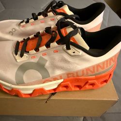 Men’s On Cloudmonster Hyper (Mauve/Flame color)