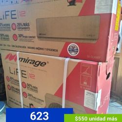 Mirage Life 12 Air Conditioner Minisplit 110v