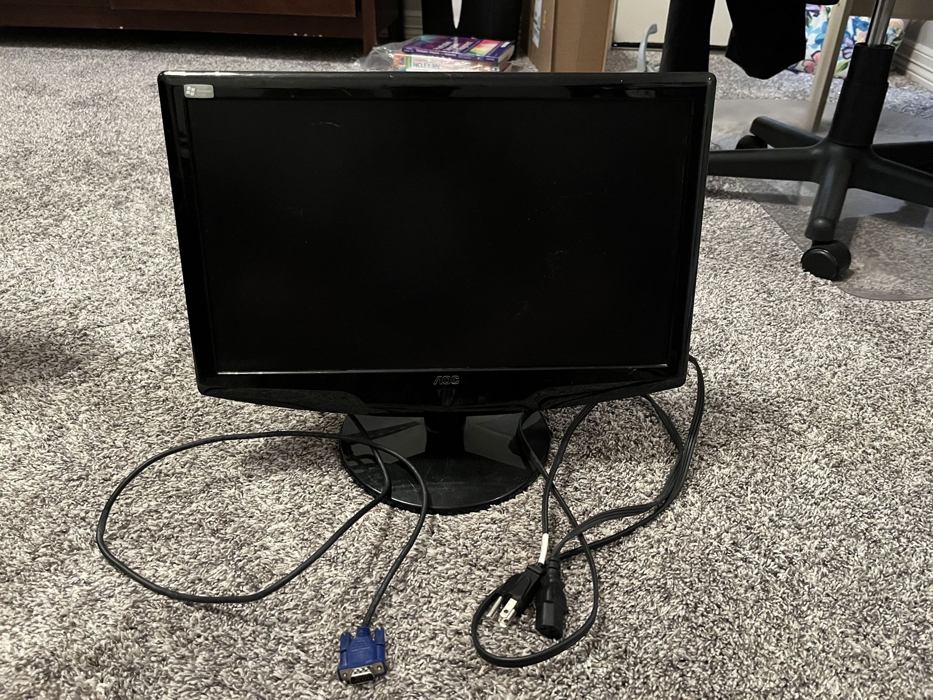 17” Monitor With VGA Cable