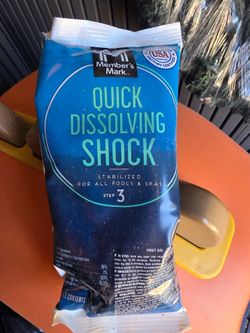 20 pack Members mark quick dissolving shock