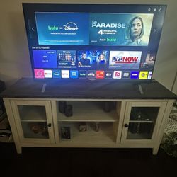 Gray/Light Oak Ashley TV Stand