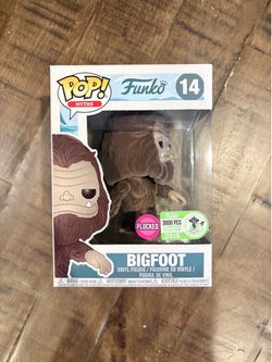 Funko Pop BIGFOOT Flocked #14  EMERALD CITY Comicon Exclusive Limited to 3000pcs