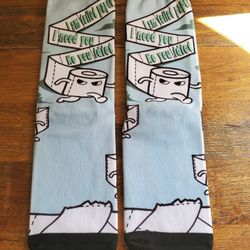 Toilet Paper Madness Socks
