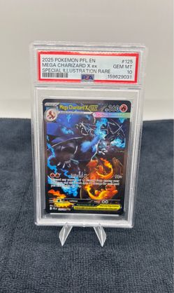 PSA 10 Mega Charizard X ex SIR Phantasmal Flames