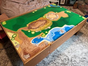 Train kids table
